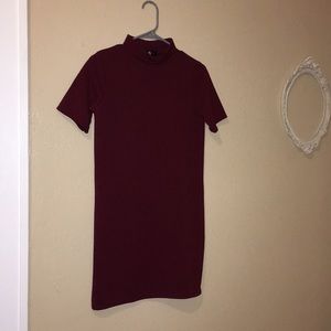 Missguided maroon dress